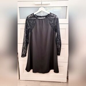 Chicwish Black Long Sleeve Dress Size S